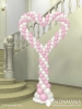 Steber iz balonov 4 - srce